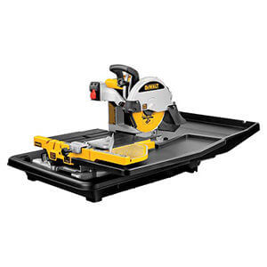 10 inch tile saw dewalt