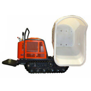 concrete buggy - tracked - with pivot dump