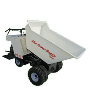 concrete buggy with dual wheels