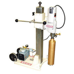 concrete core drill - 12 inch bit max