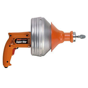 electric sewer snake for up to 2 inch pipes