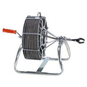 manual sewer snake for up to 3 inch pipes