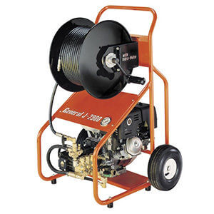 sewer snake jet for 4-8 inch pipes